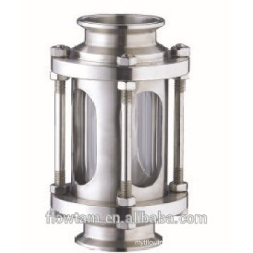 sanitary stainless steel clamp sight glass